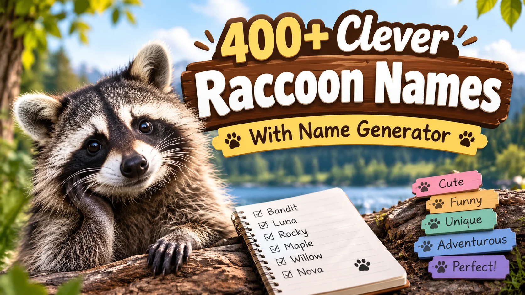 raccoon-names