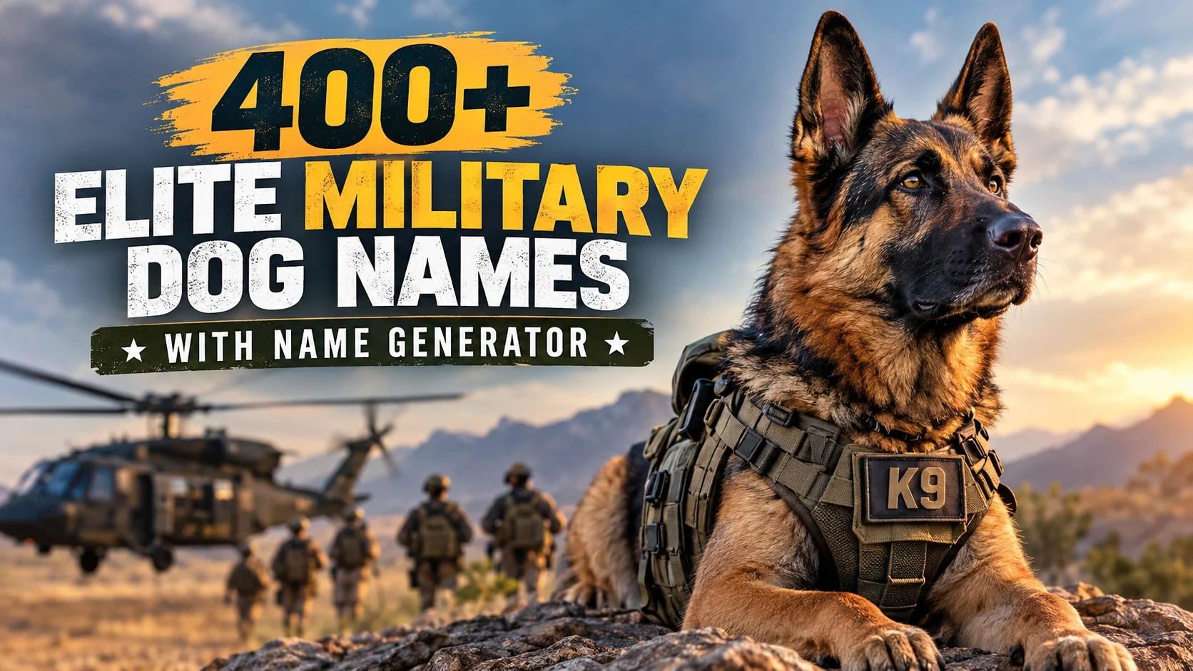 military-dog-names